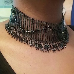 Beaded choker